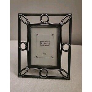 Majestic 3 1/2 X 5" Frame Rope Pewter The Weston Gallery
